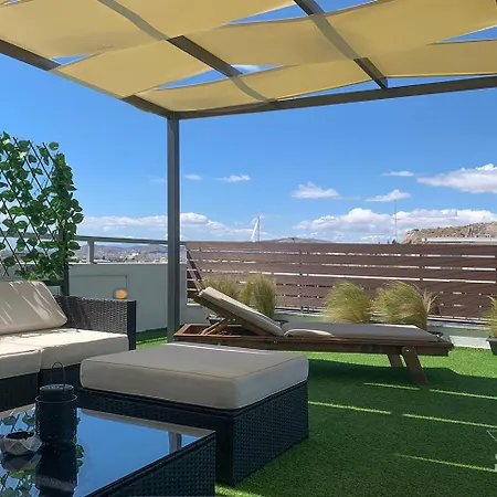 Apartment Stunning Panoramic View, 2 Minutes Metro Athens